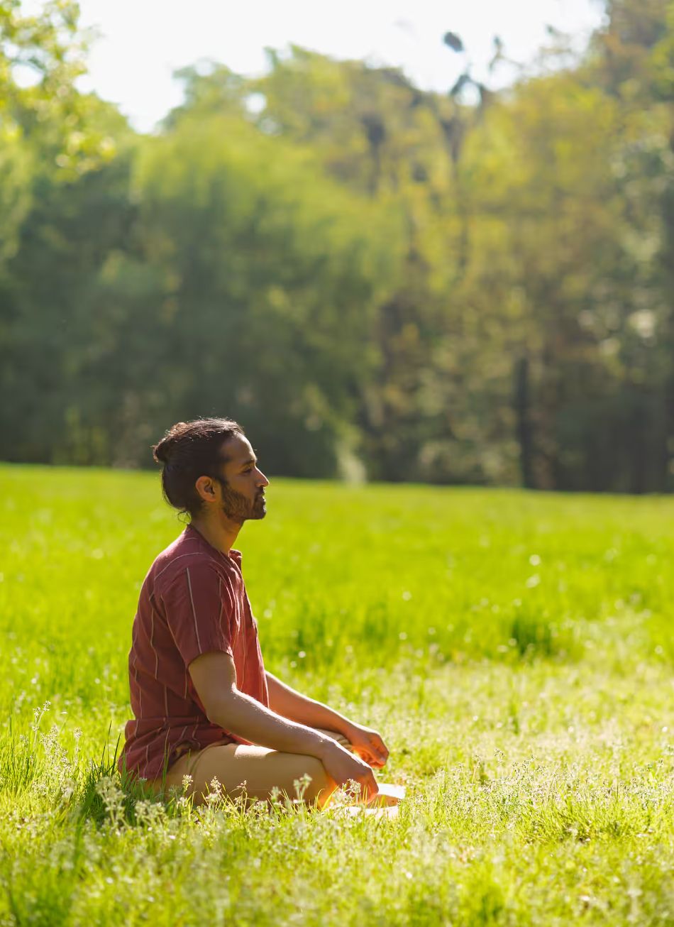 Allwyn in Classical Hatha Yoga practice
